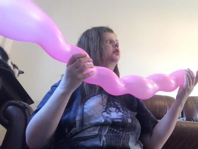 Arikajira Crush Snake Balloon Fetish 1