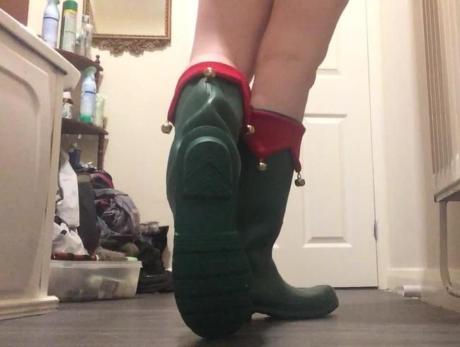 Arikajira Sexy Elf Wellies Fetish