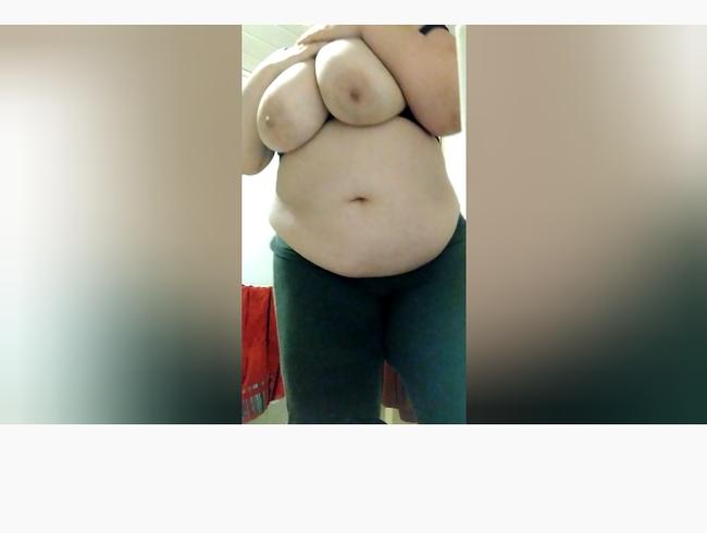 BBW total notgeil Orgasmus und Sachen reinstecken