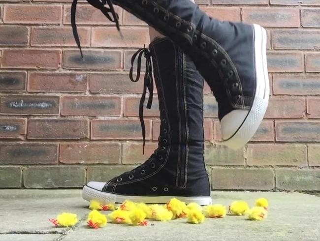 CRUSH Lange Turnschuhe Chickies