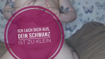 Dein Schwanz zu klein