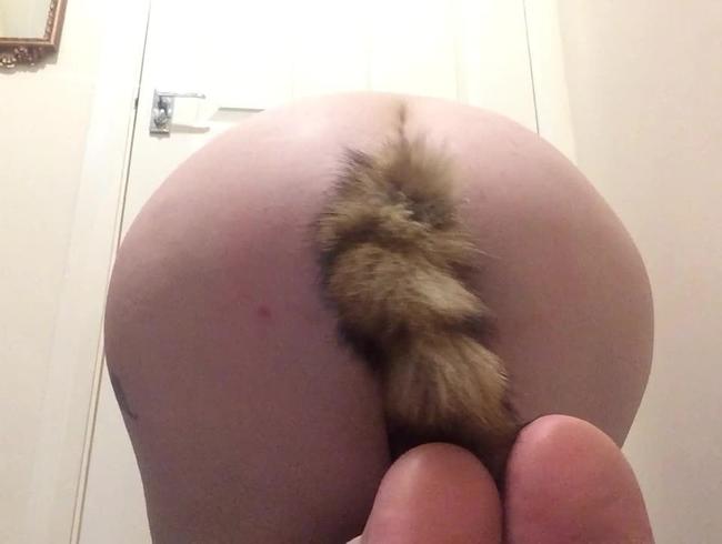 Fluffy Buttplug Tail Big Bum BBW