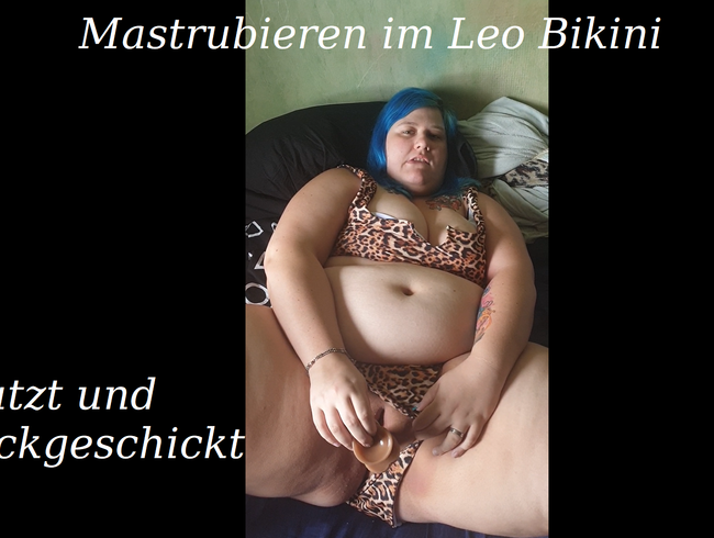 Ich hab mir ein Bikini bestellt und den vollgesaut