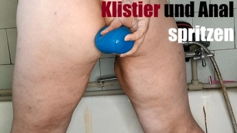 Klistier und Anal spritzen