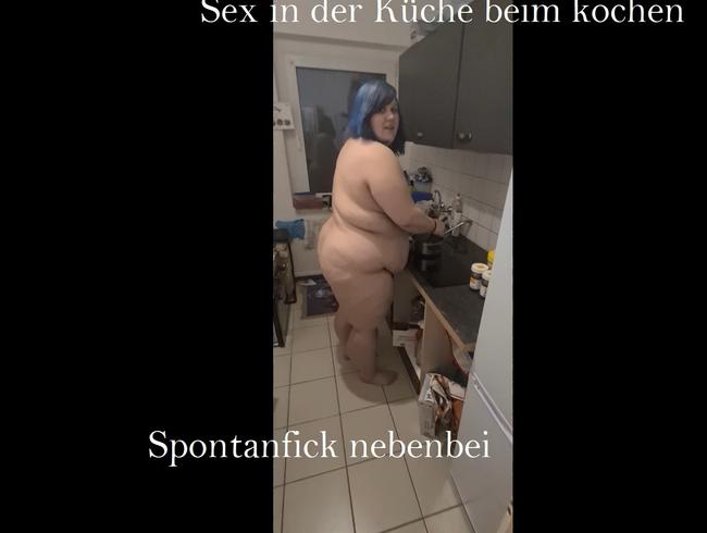 Sex in der Küche .Spontaner Orgasmus