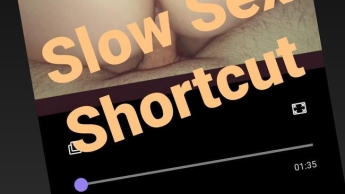 Shortcut Nahaufnahme beim Slowsex
