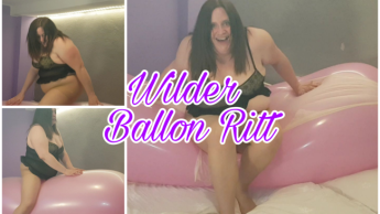 Wilder Ballon Ritt
