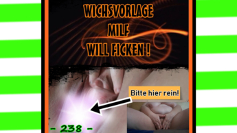 238- WICHSVORLAGE MILF WILL FICKEN
