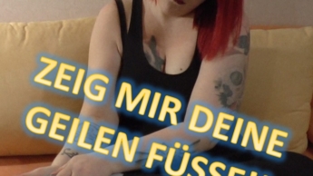 Wunschvideo – Zeig mir deine geilen Füße