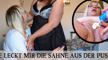 Leck mir die Sahne aus der Pussy – Versaute Lesben