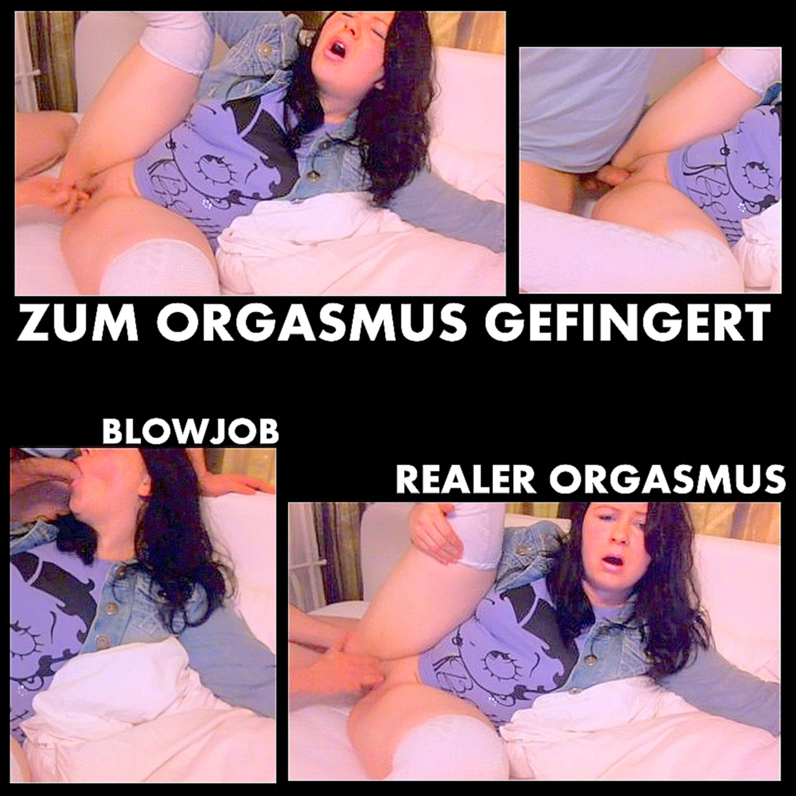 User gefickt, gefingert, Orgasmus, geblasen