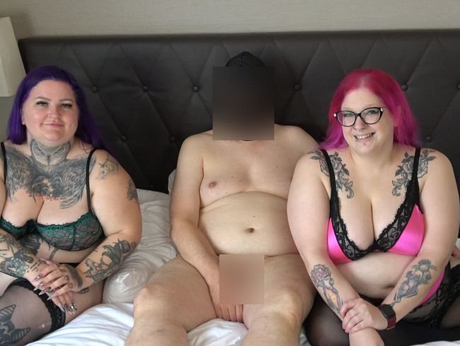 Traum Dreier mit zwei geilen BBWs für User