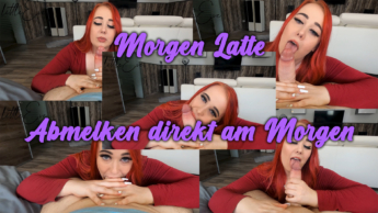 Morgen Latte – Abmelken direkt am Morgen